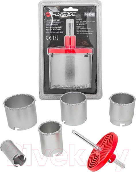 Изображение товара Набор коронок Forsage F-03301
