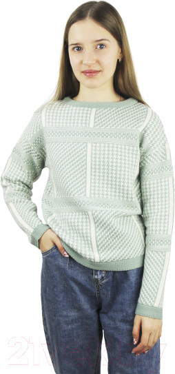 Изображение товара Джемпер детский Polesie 8С0196-Д43 (р.158,164-80, зеленый ил)