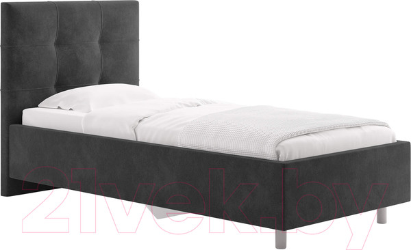 Изображение товара Каркас кровати Сонум Caprice 90x200 (микровелюр серый)