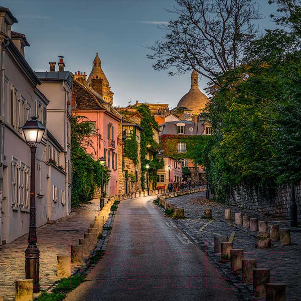 Изображение товара Картина на стекле Stamprint Холм Монмартр ST009 (50x50)