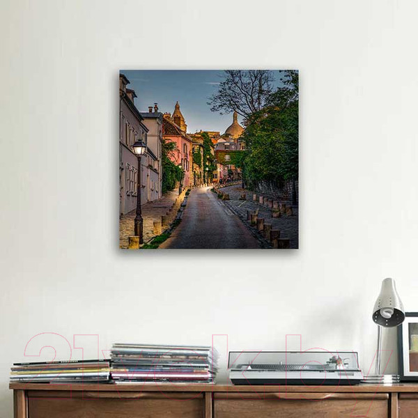 Изображение товара Картина на стекле Stamprint Холм Монмартр ST009 (50x50)