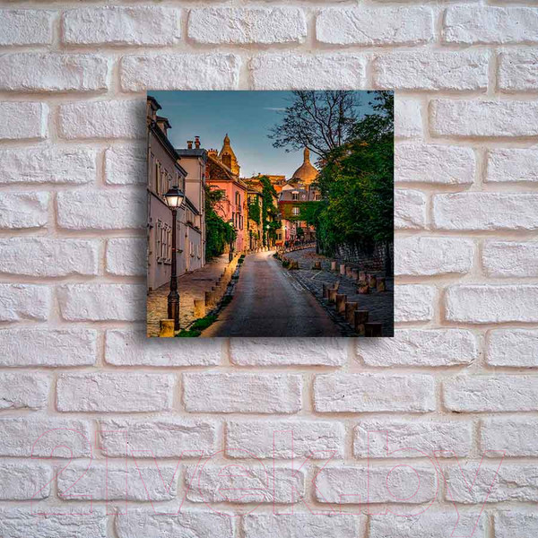 Изображение товара Картина на стекле Stamprint Холм Монмартр ST009 (50x50)