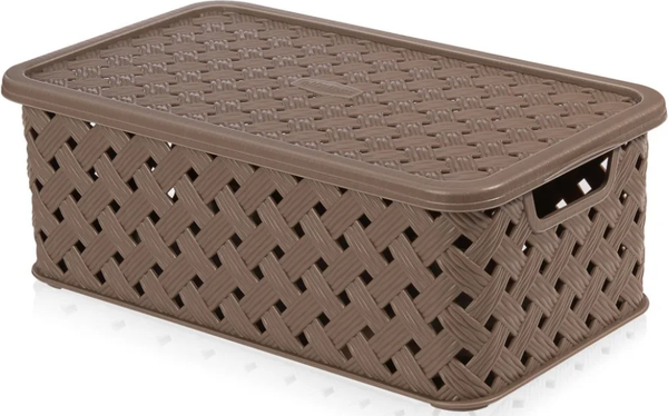 Изображение товара Корзина Эльфпласт Виола EP346 (3л, серо-коричневый)