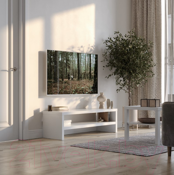 Изображение товара Тумба Mio Tesoro Энкель TV12 (белый)