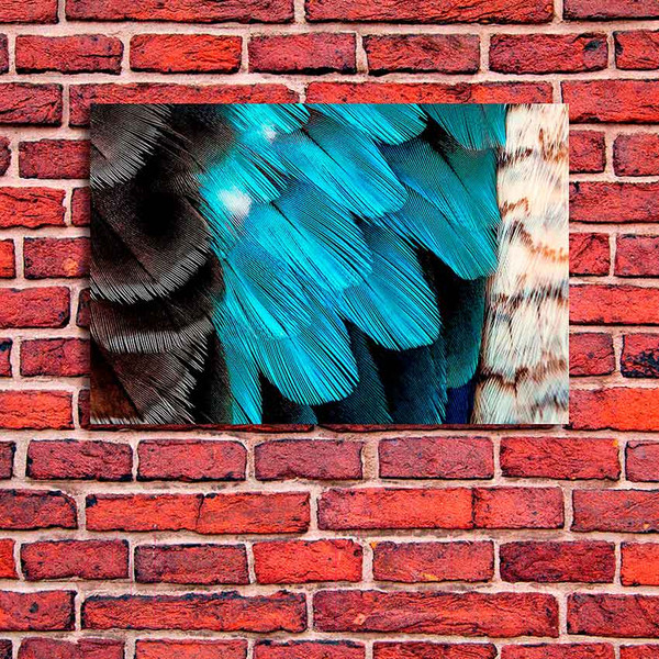 Изображение товара Картина на стекле Stamprint Небесные перья AR017 (80x120)