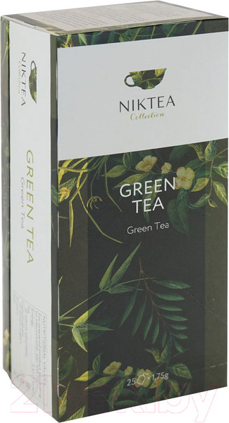 Изображение товара Чай пакетированный Althaus Deli Packs NikTea Green Tea (25x1.75г)