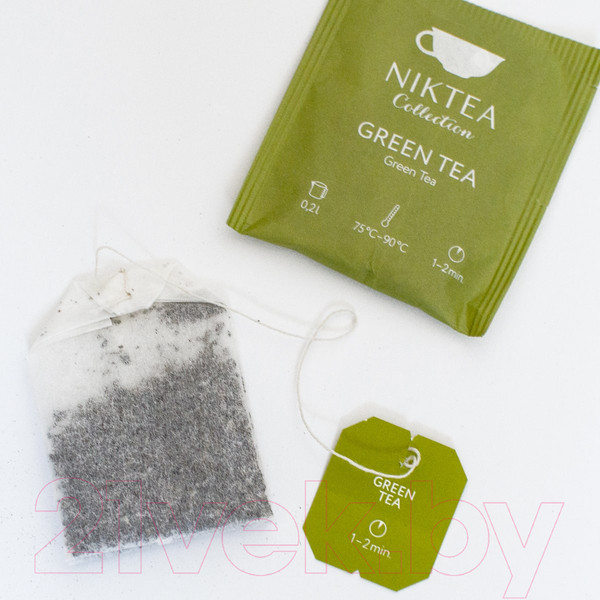 Изображение товара Чай пакетированный Althaus Deli Packs NikTea Green Tea (25x1.75г)
