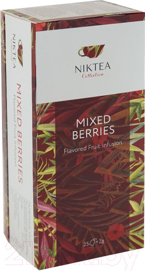 Изображение товара Чайный напиток Althaus Deli Packs NikTea Ягодный микс (25x2г)