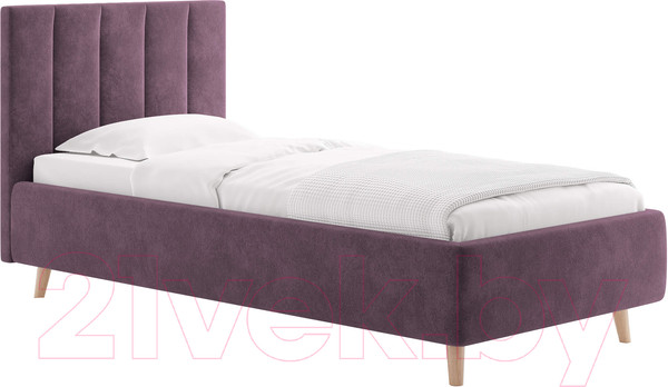 Изображение товара Каркас кровати Сонум Alma 90x200 (микровелюр лаванда)