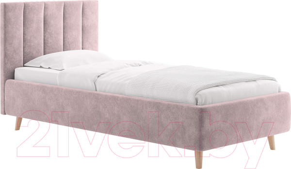 Изображение товара Каркас кровати Сонум Alma 90x200 (микровелюр лиловый)