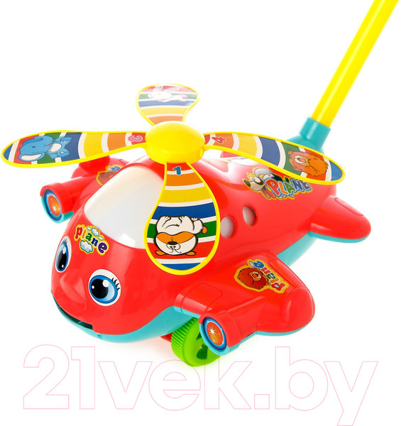 Изображение товара Игрушка-каталка Sima-Land Вертолет / 4738431