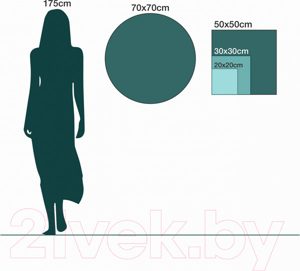 Изображение товара Картина на стекле Stamprint Виды 1 AR026 (30x30)