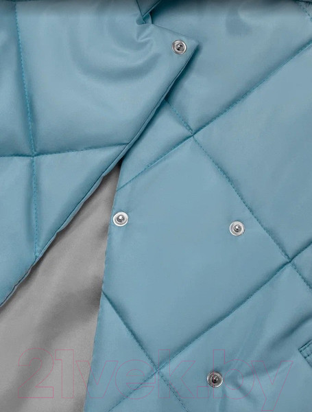 Изображение товара Пальто детское Amarobaby Trendy / AB-OD22-TRENDY29/19-140 (голубой, р.140-146)