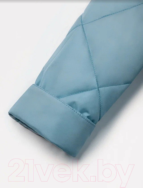 Изображение товара Пальто детское Amarobaby Trendy / AB-OD22-TRENDY29/19-140 (голубой, р.140-146)