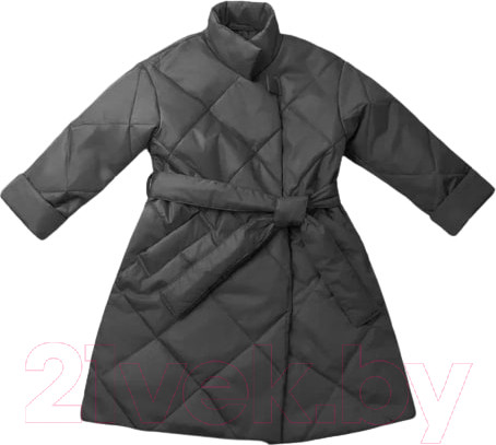 Изображение товара Пальто детское Amarobaby Trendy / AB-OD22-TRENDY29/10-140 (графит, р.140-146)