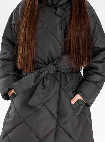 Изображение товара Пальто детское Amarobaby Trendy / AB-OD22-TRENDY29/10-140 (графит, р.140-146)