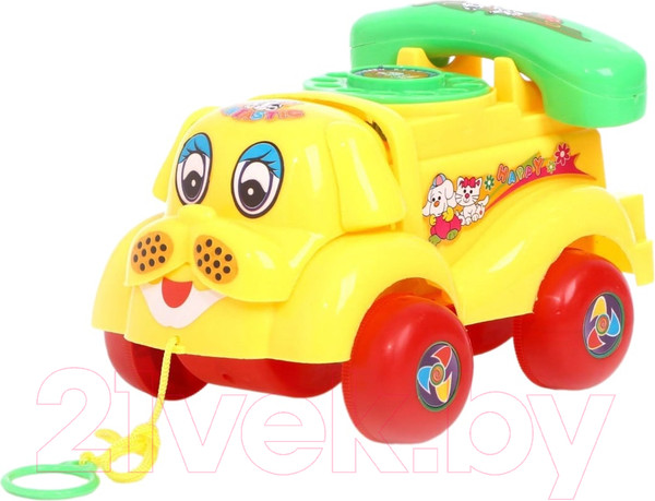 Изображение товара Игрушка-каталка Sima-Land Собачка / 2248895