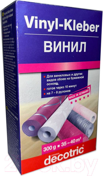 Изображение товара Клей для обоев Pufas 3 Decotric виниловый (300г)