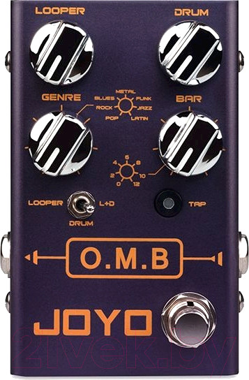Изображение товара Педаль электрогитарная Joyo R-06-OMB-LOOP/DRUMMACHINE