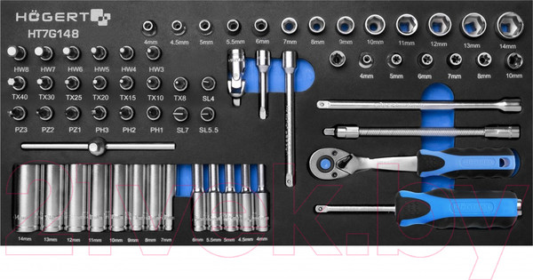 Изображение товара Тележка инструментальная Hoegert HT7G050