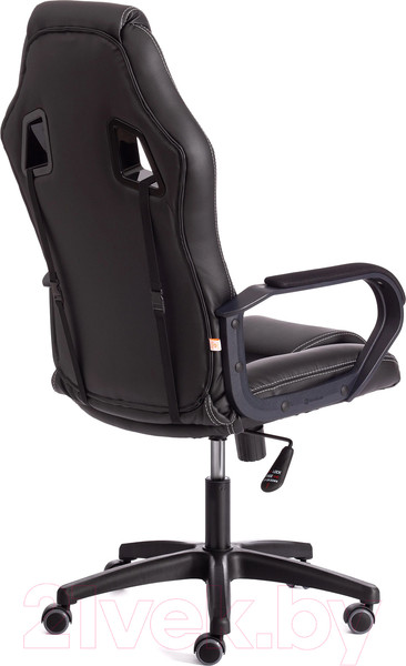 Изображение товара Кресло геймерское Tetchair Driver кожзам/ткань (черный/черный)