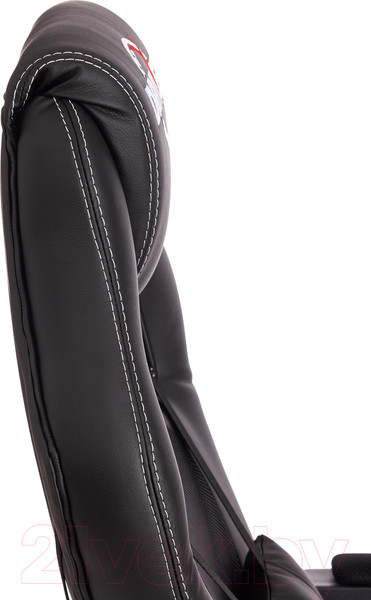 Изображение товара Кресло геймерское Tetchair Driver кожзам/ткань (черный/черный)