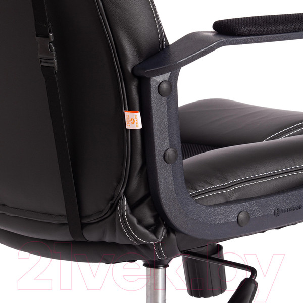 Изображение товара Кресло геймерское Tetchair Driver кожзам/ткань (черный/черный)