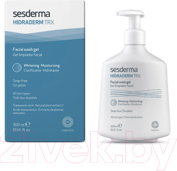 Изображение товара Гель для умывания Sesderma Hidraderm TRX Увлажняющий (300мл)