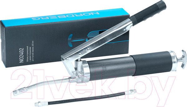 Изображение товара Шприц автомобильный Nordberg Для густой смазки / NO2402 (400мл)