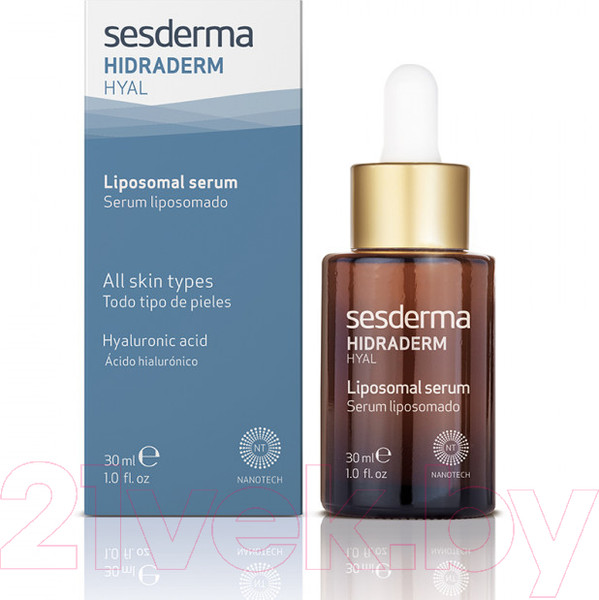 Изображение товара Сыворотка для лица Sesderma Hidraderm Hyal Липосомальная с гиалуроновой кислотой (30мл)