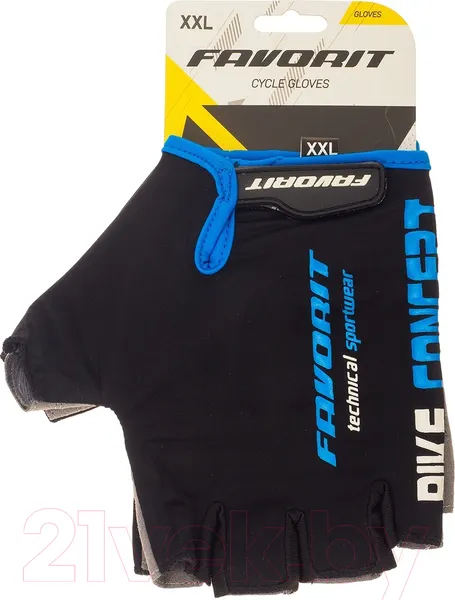 Изображение товара Велоперчатки FAVORIT 8029BL-M