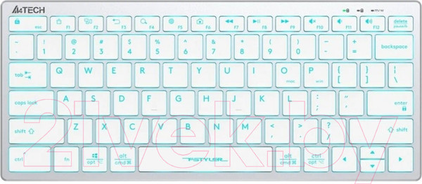 Изображение товара Клавиатура A4Tech Fstyler FX61 (белый)