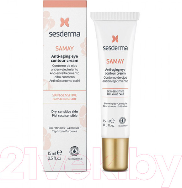Изображение товара Крем для век Sesderma Контур Samay Антивозрастной (15мл)