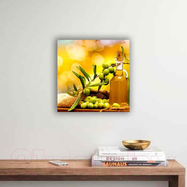 Изображение товара Картина на стекле Stamprint Олива 2 КТ039 (30x30)