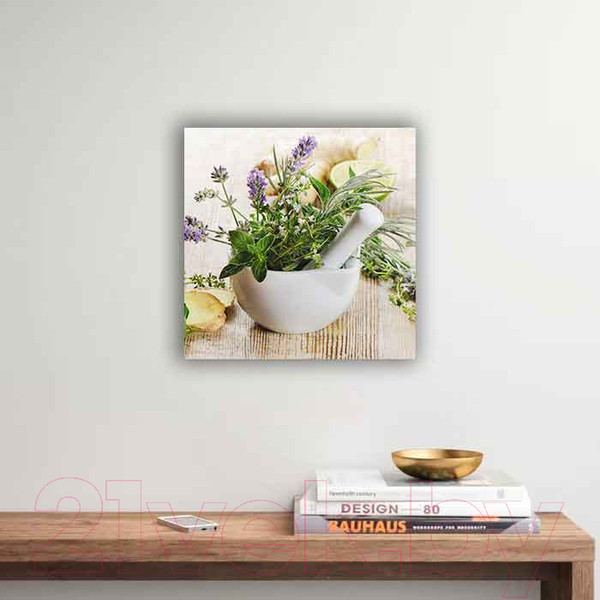 Изображение товара Картина на стекле Stamprint Специи 2 КТ043 (30x30)