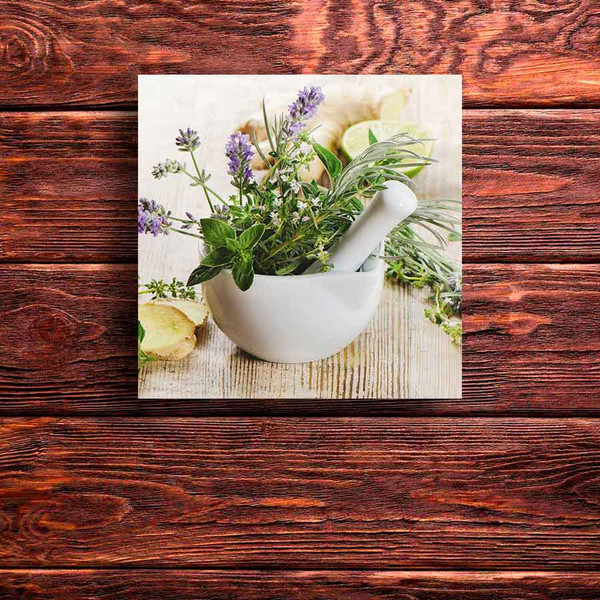 Изображение товара Картина на стекле Stamprint Специи 2 КТ043 (30x30)