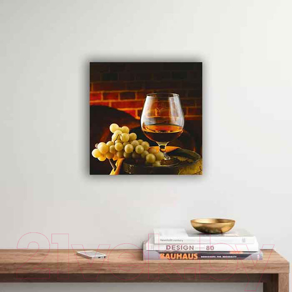Изображение товара Картина на стекле Stamprint Коньяк 2 КТ047 (30x30)