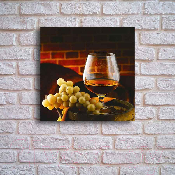 Изображение товара Картина на стекле Stamprint Коньяк 2 КТ047 (30x30)
