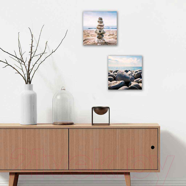 Изображение товара Картина на стекле Stamprint Сейд SD007 (30x30)