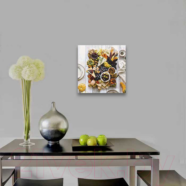 Изображение товара Картина на стекле Stamprint Лакомства КТ037 (50x50)