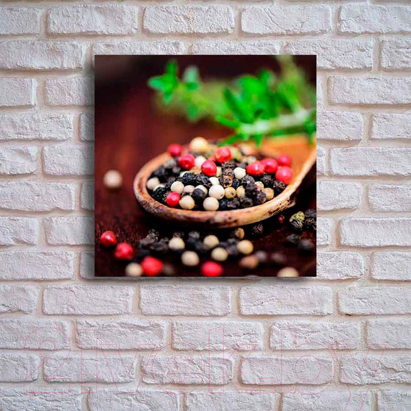 Изображение товара Картина на стекле Stamprint Перец 3 КТ026 (20x20)