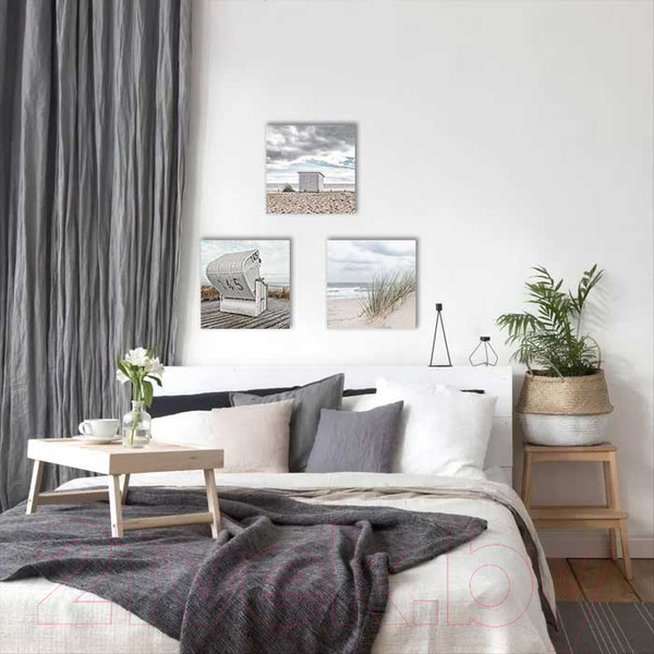 Изображение товара Картина на стекле Stamprint Берег 2 SD011 (20x20)