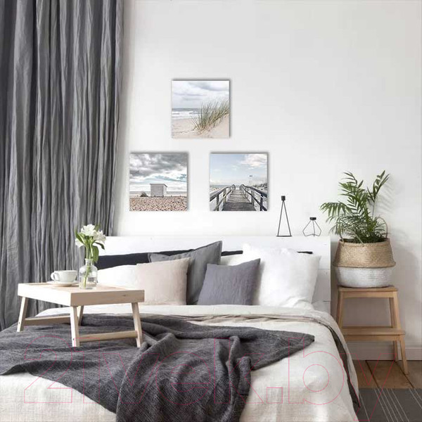 Изображение товара Картина на стекле Stamprint Берег 3 SD012 (20x20)