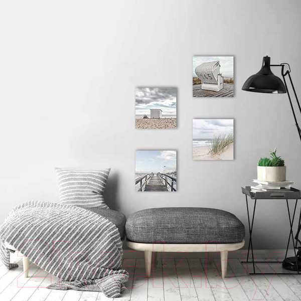 Изображение товара Картина на стекле Stamprint Берег 3 SD012 (20x20)