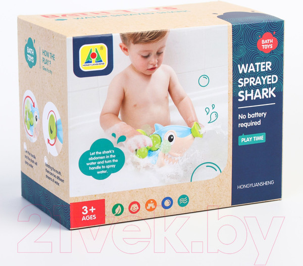 Изображение товара Игрушка для ванной Sima-Land Акула / 4503976