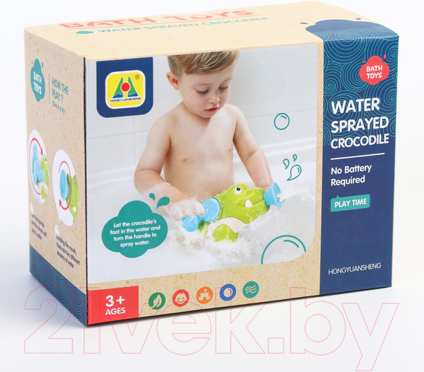 Изображение товара Игрушка для ванной Sima-Land Крокодильчик / 4503977