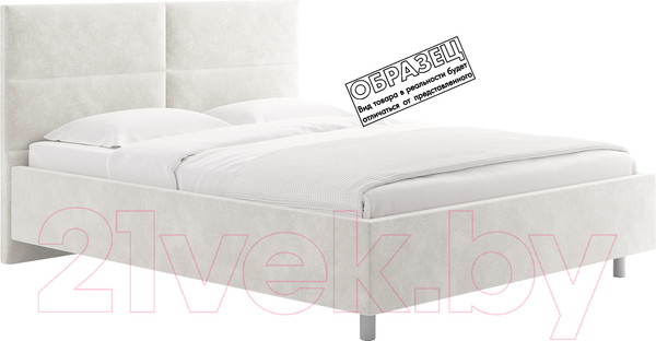 Изображение товара Каркас кровати Сонум Omega 90x200 (микровелюр белый)