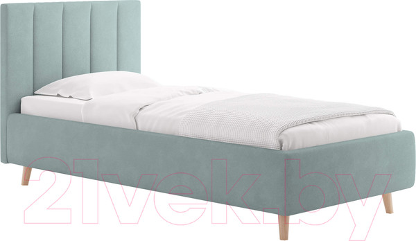 Изображение товара Каркас кровати Сонум Alma 90x200 (замша мятный)