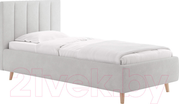 Изображение товара Каркас кровати Сонум Alma 90x200 (замша пепельный)