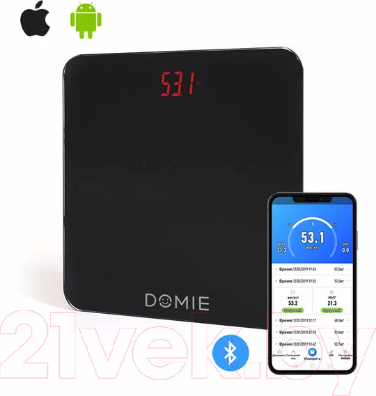 Изображение товара Напольные весы электронные Domie DM-SC-101